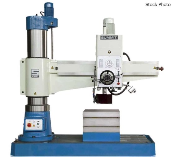 SUMMIT 5'H RADIAL DRILL in