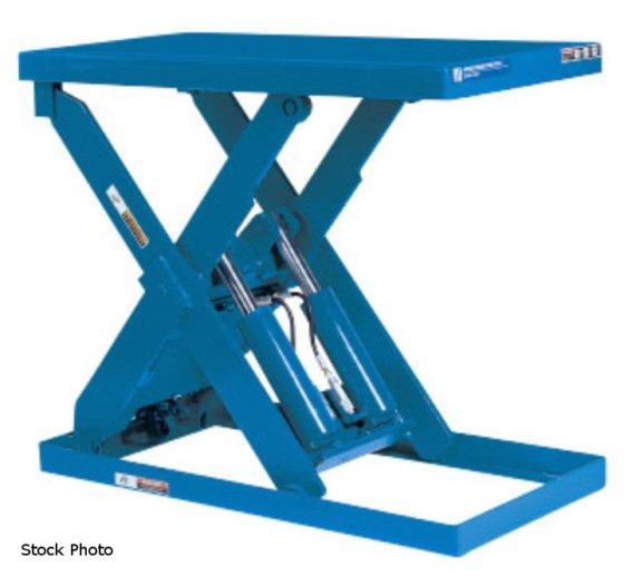 ADVANCE LIFTS P-2536 LIFT TABLE