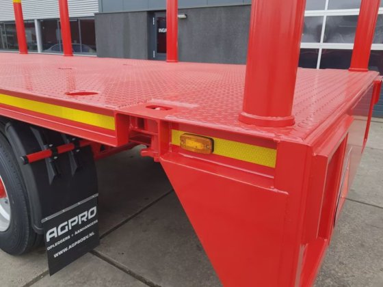 AGPRO 3 axle leaf spring