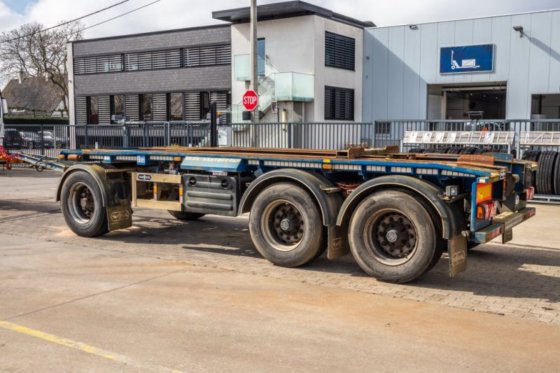 2014 VANHOOL CONTAINER AANHANGER