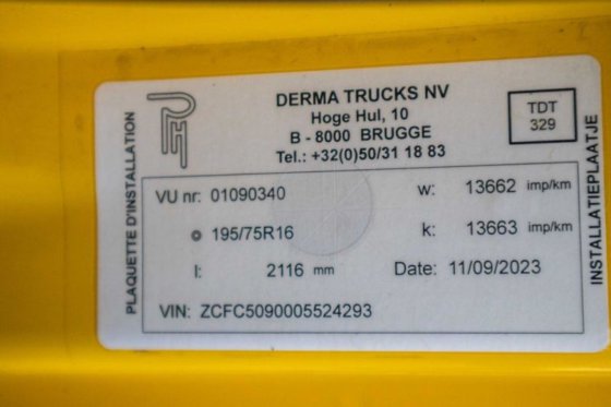 2005 IVECO DAILY 50C13