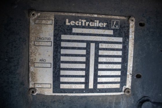2009 LECITRAILER RC2BD