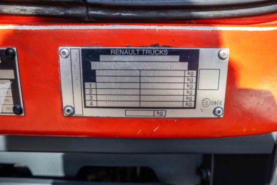 2011 RENAULT KERAX 380DXI+E5+PK18TM/4EXT