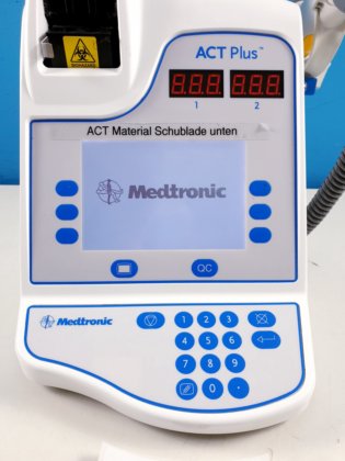 MEDTRONIC ACT Plus coagulation analyzer in Hamburg, Germany