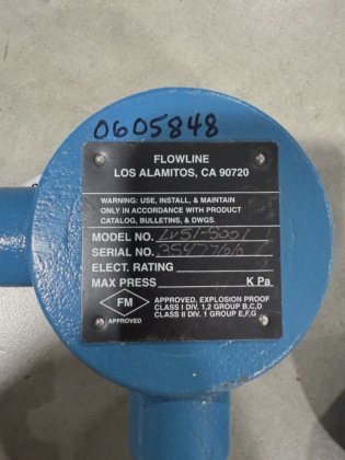 Flowline LV51-S001 FloatTek High-Temp Explosion