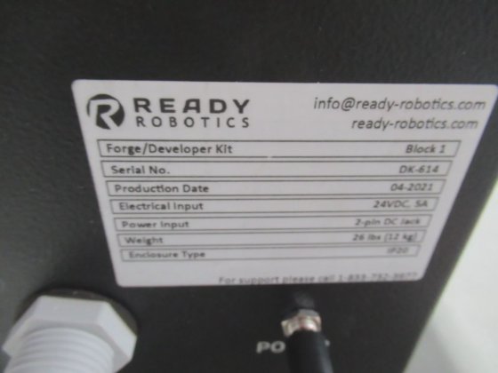 Ready Robotics Forge OS Developer