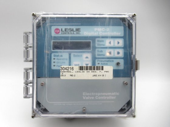 LESLIE PMC-2 Digital Controller, Electropneumatic Valve Controller ...