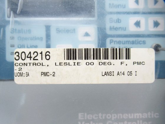 LESLIE PMC-2 Digital Controller, Electropneumatic Valve Controller ...
