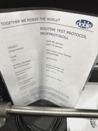 Doble Engineering UHF Drain Valve