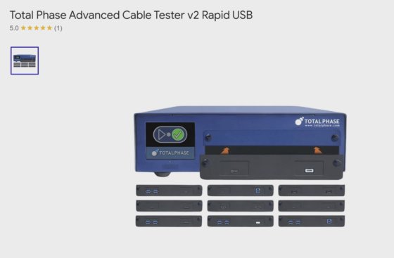 Total Phase Advanced Cable Tester v2 TP800210 (FULLY LOADED) NEW TESTED ...