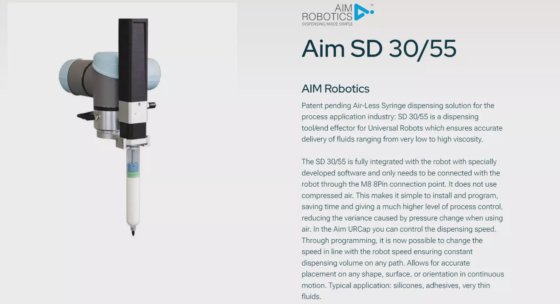 Universal Robots Aim Robotics