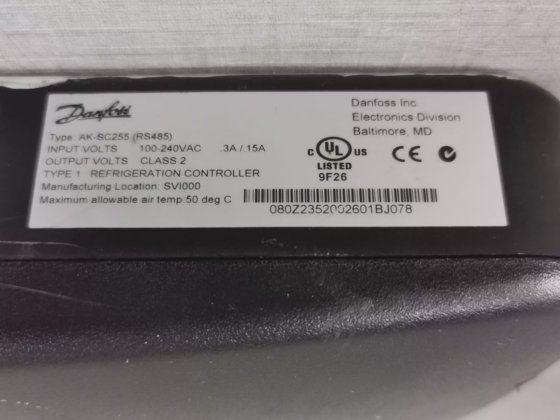 DANFOSS ADAP-KOOL AK-SC255 SYSTEM CONTROLLER