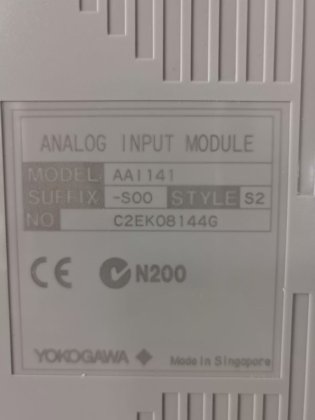 YOKOGAWA AAI141-S00 STYLE 2 ANALOG