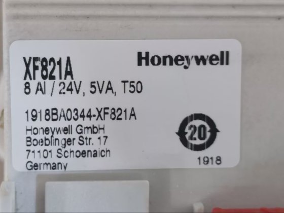 Honeywell XF821A Pluggable Panel Bus