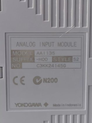 AAI135 YOKOGAWA AAI135-H00 S2 ANALOG