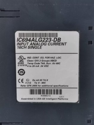 GE FANUC IC694ALG223-DB INPUT ANALOG