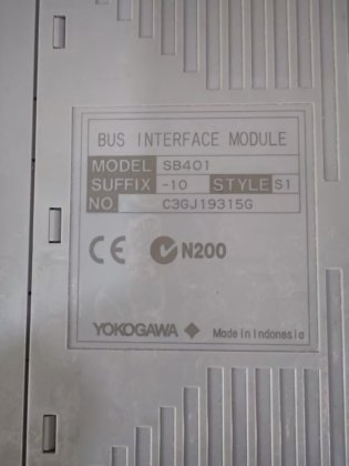 YOKOGAWA SB401-10 S1 BUS INTERFACE
