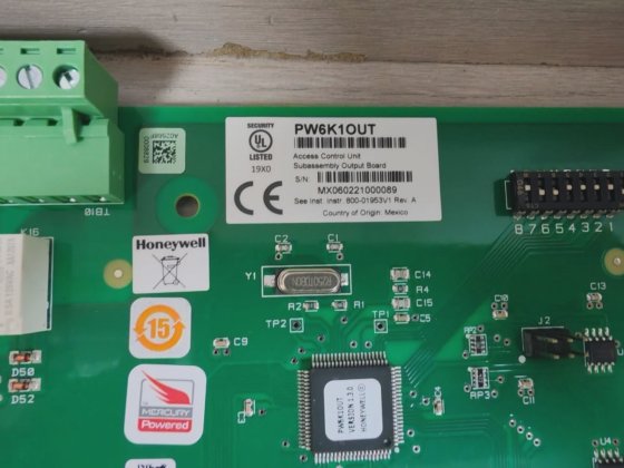 HONEYWELL PW6K1OUT ACCESS CONTROL UNIT
