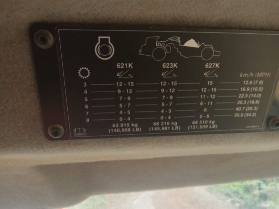 2018年式キャタピラー 623K