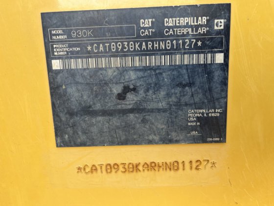 2012 Caterpillar 930K