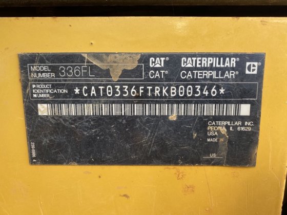 2014年キャタピラー 336FL