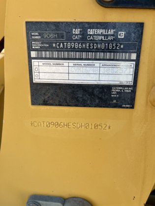 2011年キャタピラー 906H