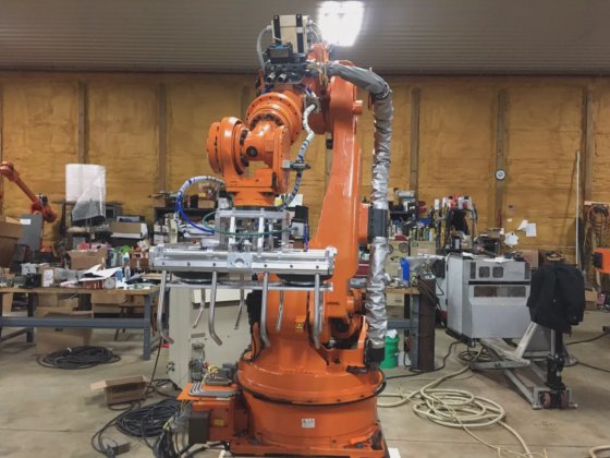 Nachi SH 200 robot, Palletizing