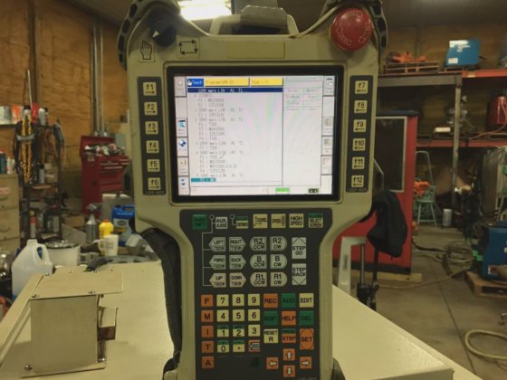 Nachi SH 200 robot, Palletizing