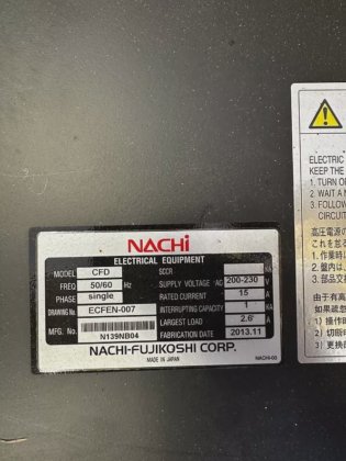 Nachi MZ07 Robot with CFD