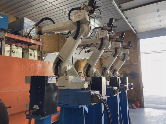 OTC Daihen AXV6 robot, OTC