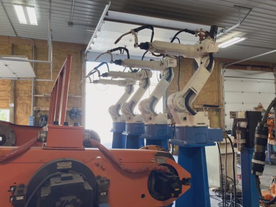 OTC Daihen AXV6 robot, OTC
