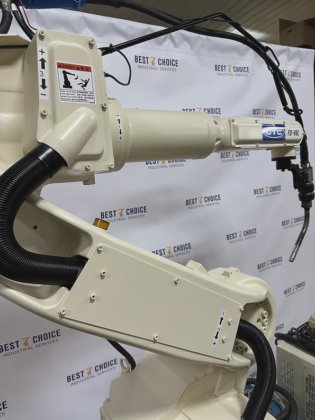 OTC, FD-V6L, WELDING ROBOT, FD11 CONTROLLER, DAIHEN WELBEE P400, in ...