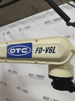 OTC, FD-V6L, WELDING ROBOT, FD11 CONTROLLER, DAIHEN WELBEE P400, in ...