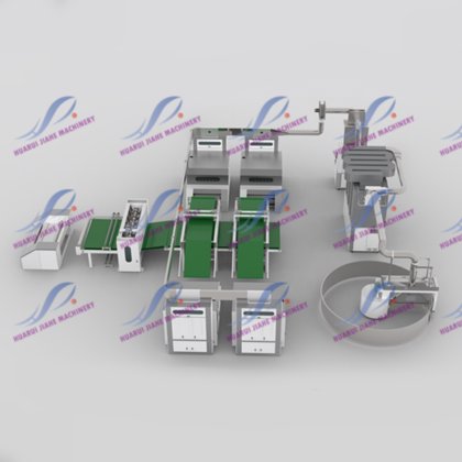 大棉卷生产线（带交叉铺布机