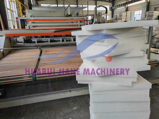 无纺布立式织物生产线