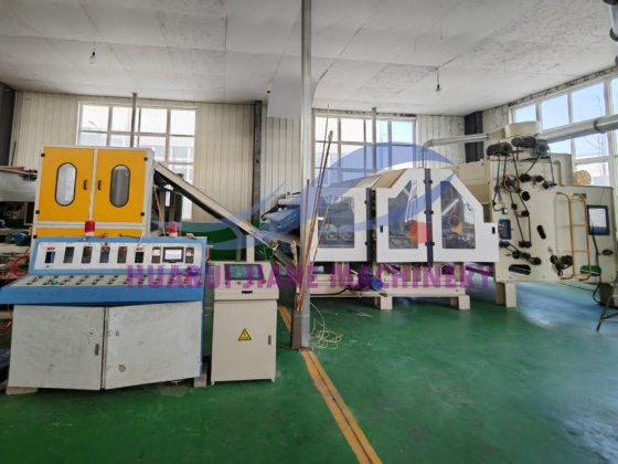 无纺布立式织物生产线