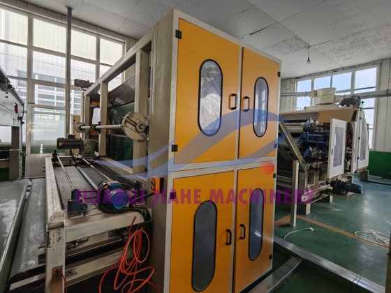 无纺布立式织物生产线