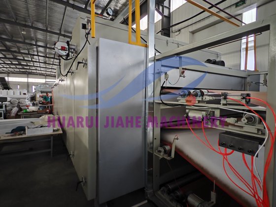 无纺布立式织物生产线