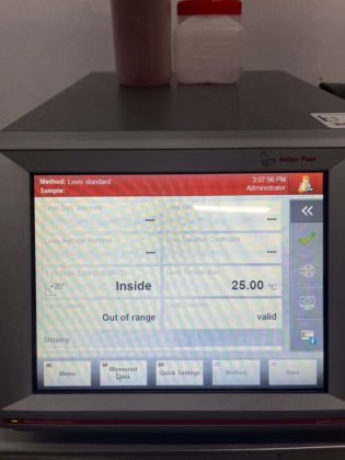 Anton Paar Viscometer Lovis 2000