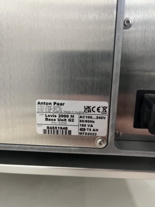 Anton Paar Viscometer Lovis 2000