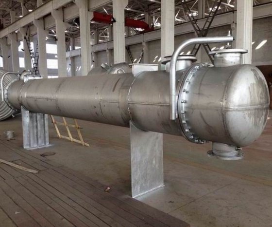 锂和锂管壳式热交换器