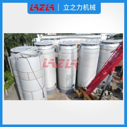 锂和锂 50 立方米不锈钢外线圈反应器