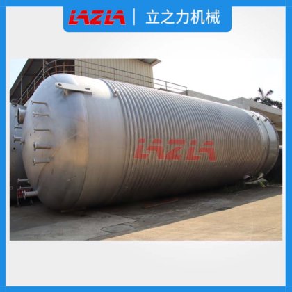 锂和锂 50 立方米不锈钢外线圈反应器