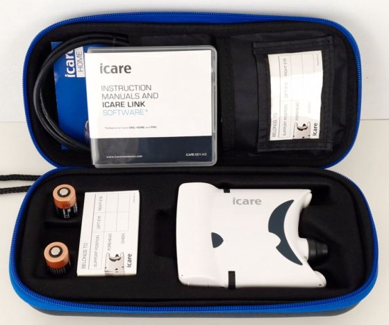 iCare Home Tonometer Intraocular Pressure Measurement Eye Pressure ...