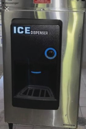 Hoshizaki DB-130H 22" Hotel/Motel Ice Dispenser With Crescent Cubes