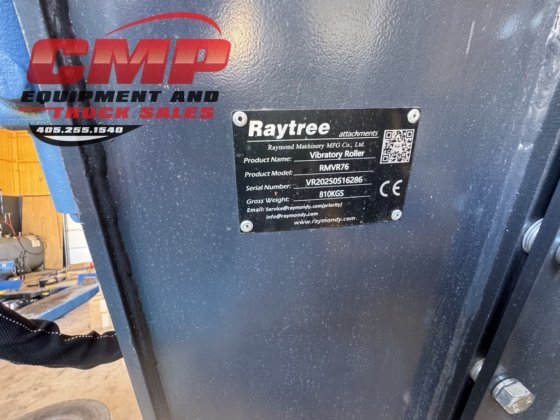 2025 Raytree RMVR76 滑移装载机振动滚筒附具