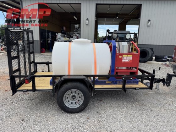 2025 双 A 热水高压清洗拖车