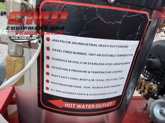 2025 双 A 热水高压清洗拖车