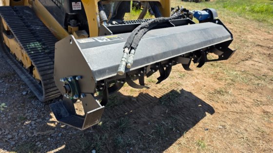 2024 进口 72 英寸滑移转向旋耕机 旋耕机