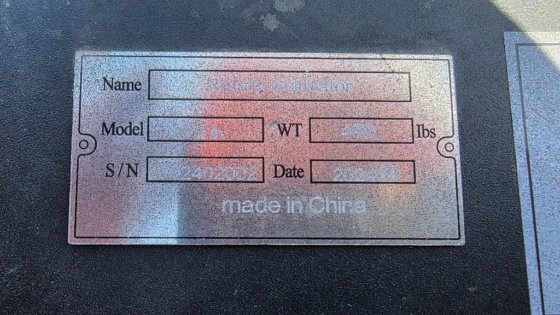 2024 进口 72 英寸滑移转向旋耕机 旋耕机